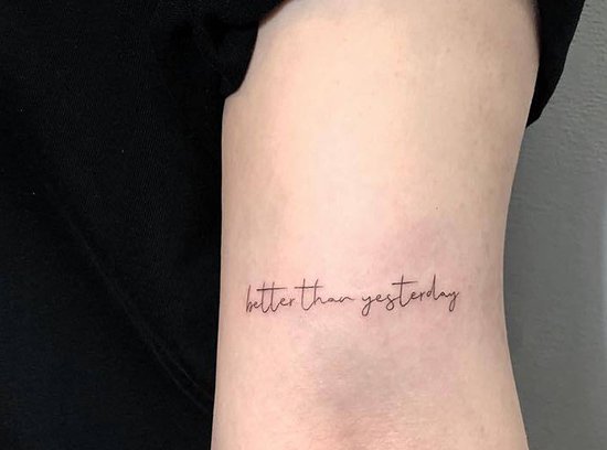 Tattoo Ideas for entrepreneurs - better than yesterday